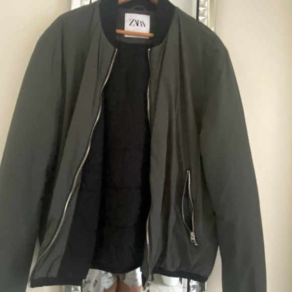 ZARA mens bomber jacket size XL - Picture 1 of 4